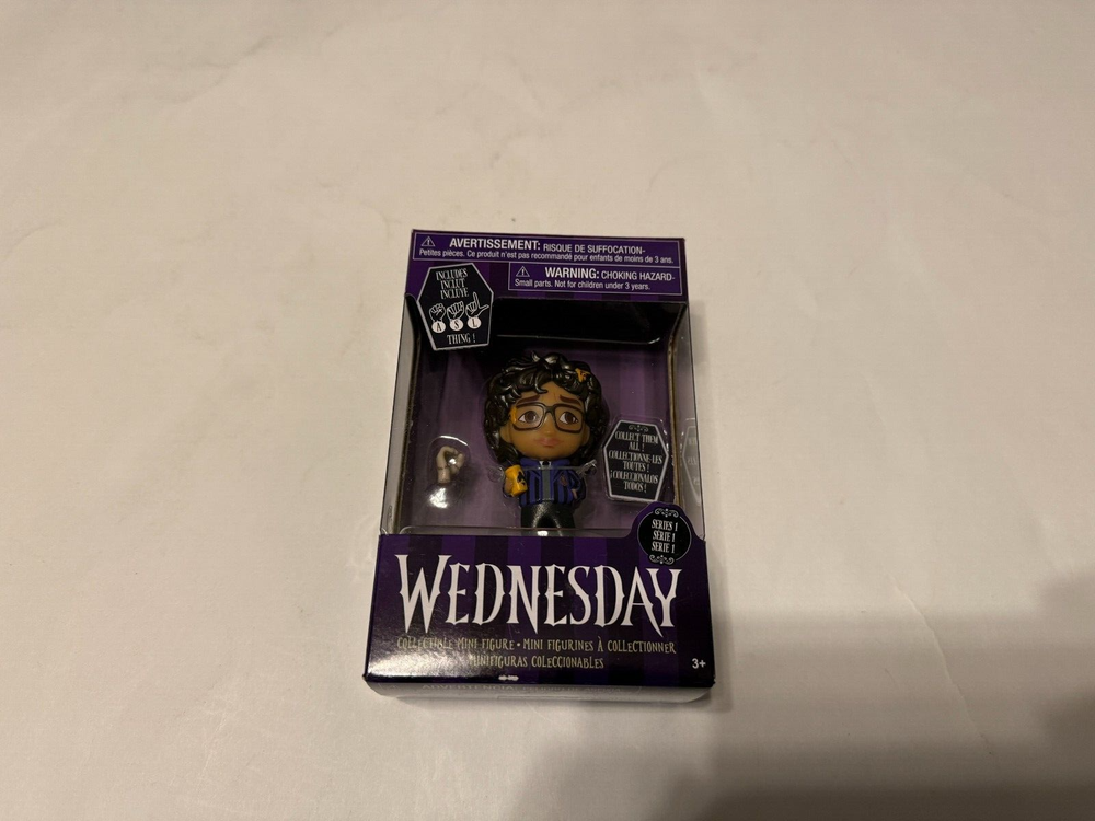 Wednesday Addams Eugene Ottinger Collectible mini figure with Thing 2.5