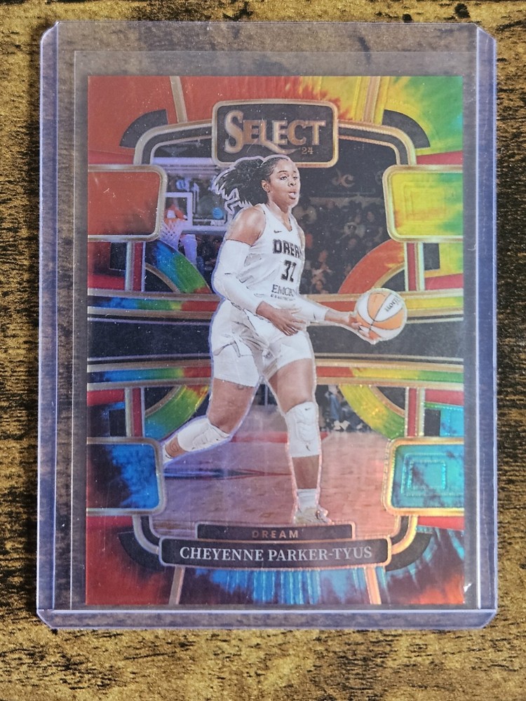2024 Panini Select WNBA Cheyenne Parker-Tyus Concourse Tie-Dye /25 #62