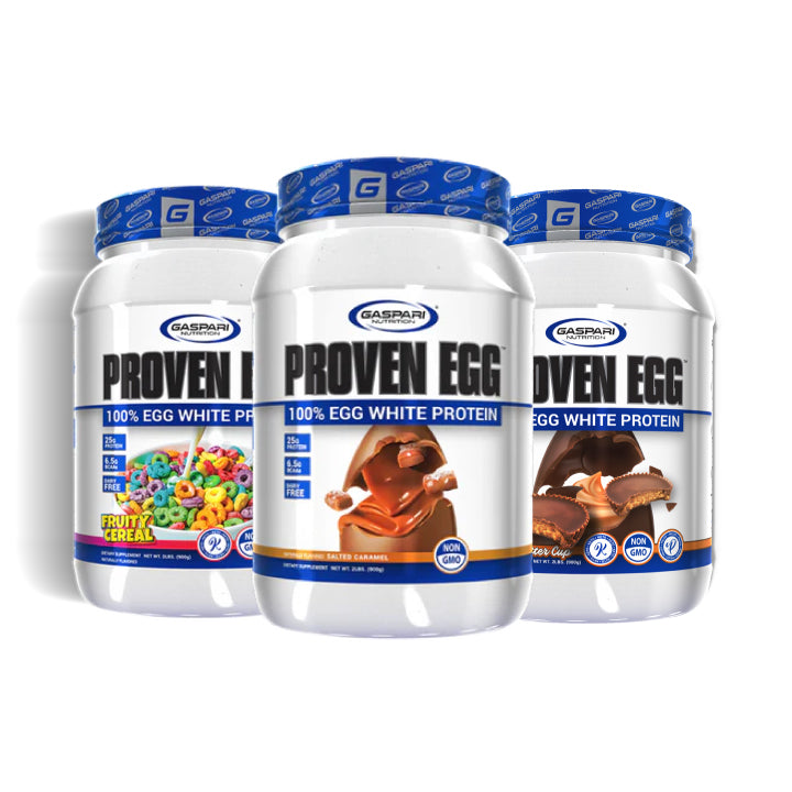GASPARI NUTRITION PROVEN EGG Premium 100% Egg White Protein Powder 2lbs