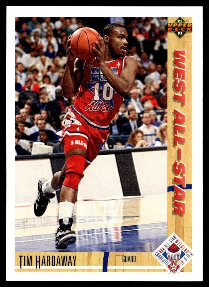 1991-92 Upper Deck Tim Hardaway Golden State Warriors #50