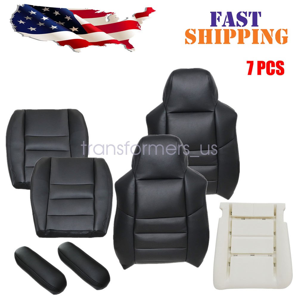 2002-2007 Ford F250 Lariat FX4 XLT Front Seat Cover & Driver Foam Cushion