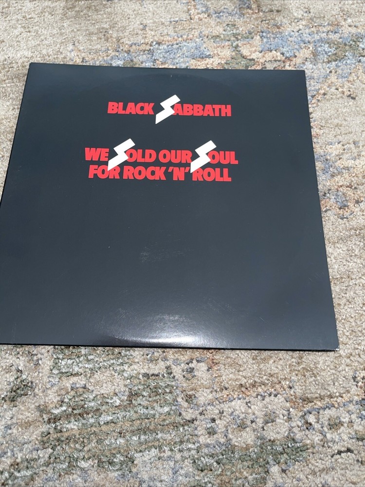 BLACK SABBATH We Sold Our Soul NELD101 UK 2xLP Vinyl VG++ Cover VG+ GF NEMS 1983
