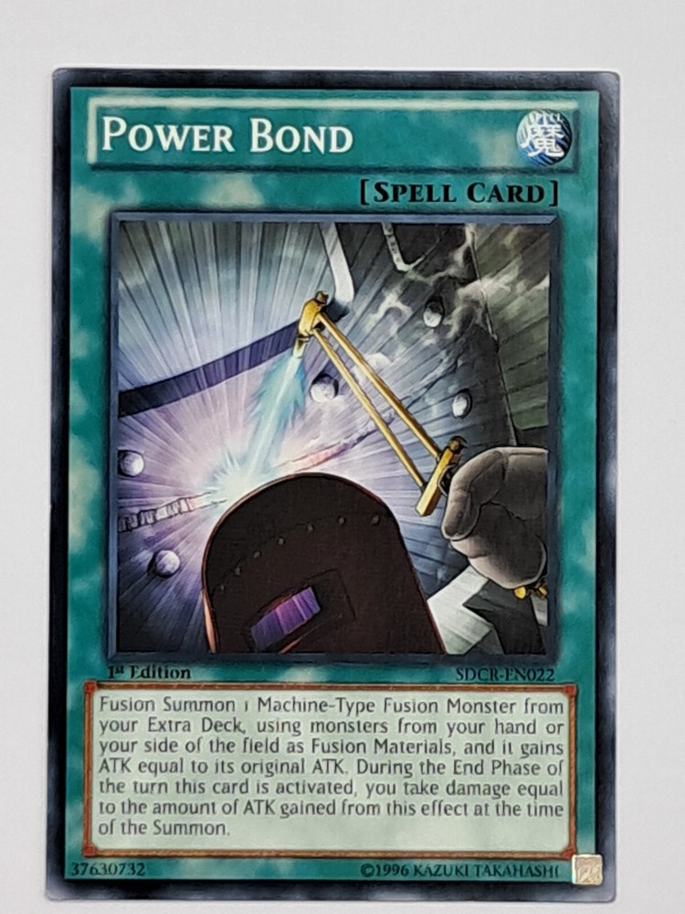 YuGiOh Power Bond SDCR-EN022 Cyber Dragon Revolution 1st Edition NM