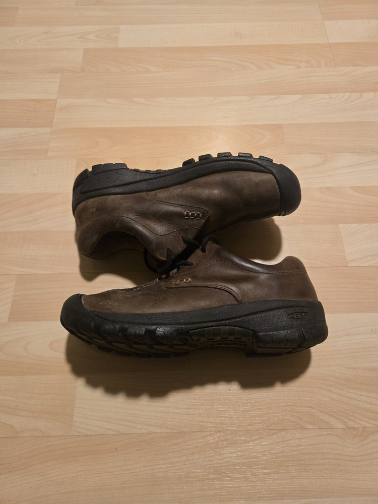 Keen Utility PTC Oxford Shoes Chef Work Brown Leather Lace Up Mens Size 9