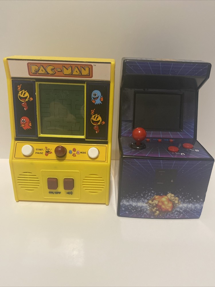 Mini Pac-Man Handheld Arcade Game by Bandai Namco Vintage Retro  