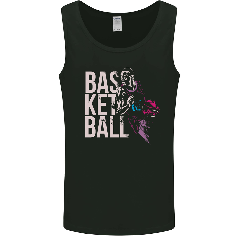 Basketball Player Mens Vest Tank Top