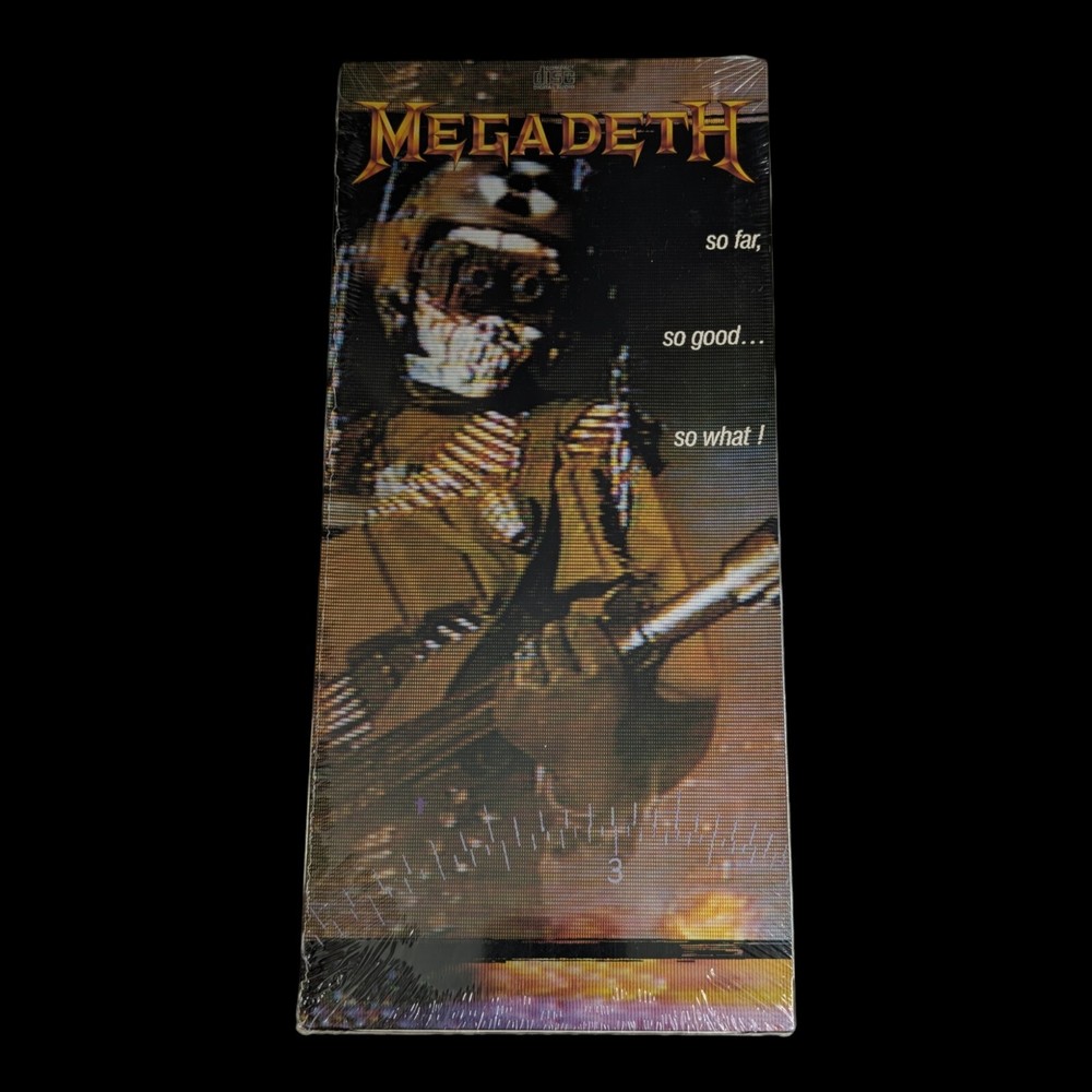 SEALED, Megadeth – So Far, So Good... So What!, Audio CD, Longbox, US, 1988