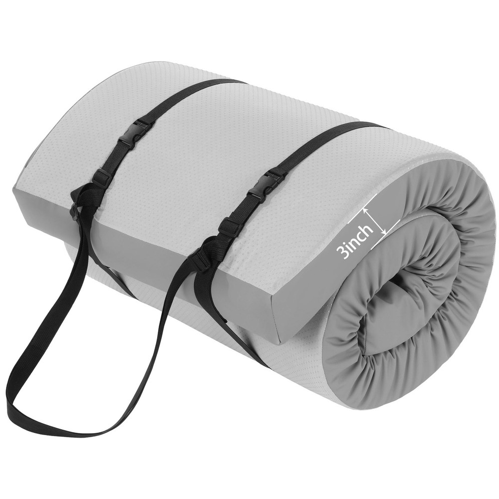 3 Inch Thick Yoga Mat, Extra Thick Gymnastics Mat With Carrying Handles For M...