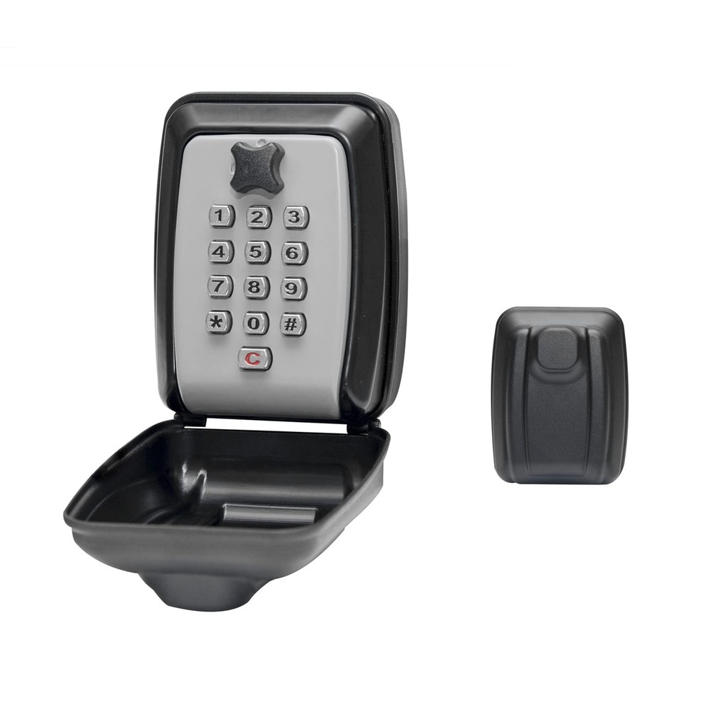 Wall Mounted Resettable Key Lock Box with 9-Digit Security Code