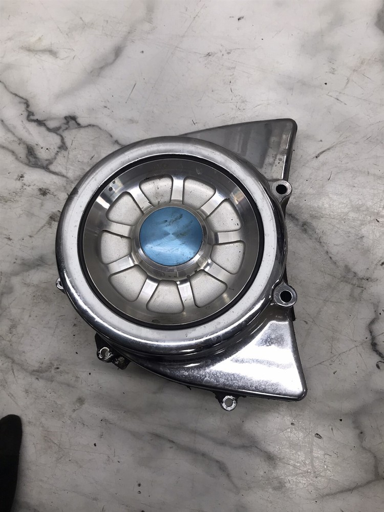 01 Yamaha XV 1600 XV1600 Road Star front pulley sprocket outer cover housing
