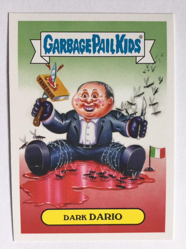 Garbage Pail Kids Sticker Revenge Of Oh The Horror-Ible 12a Dark Dario