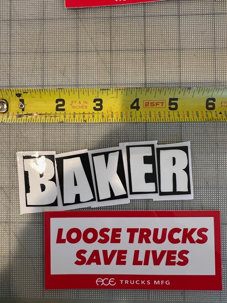 Baker Skateboards / ACE Trucks Mfg Sticker Pack