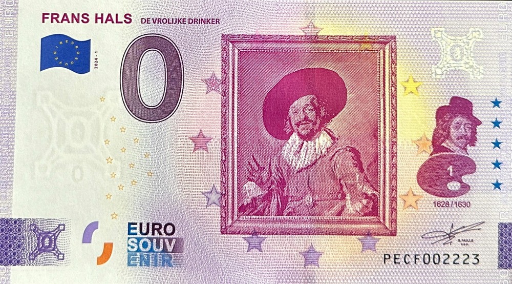 Ticket 0 Euro Frans Hals 01 Self-Portrait Netherlands 2024 Suite Number 2223