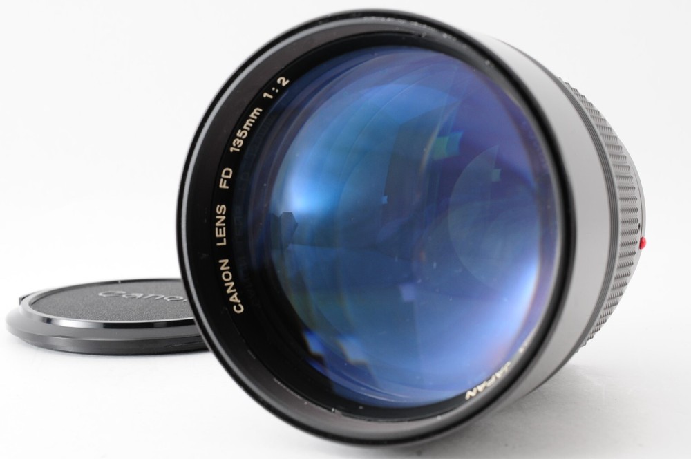 Canon FD 135mm f/2 Telephoto Manual Focus Prime Lens Japan Excellent+5 #101