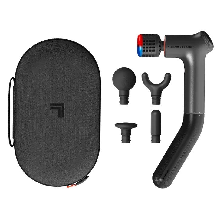 Sharper Image Power Percussion Massager Hot Cold Reach Open Box