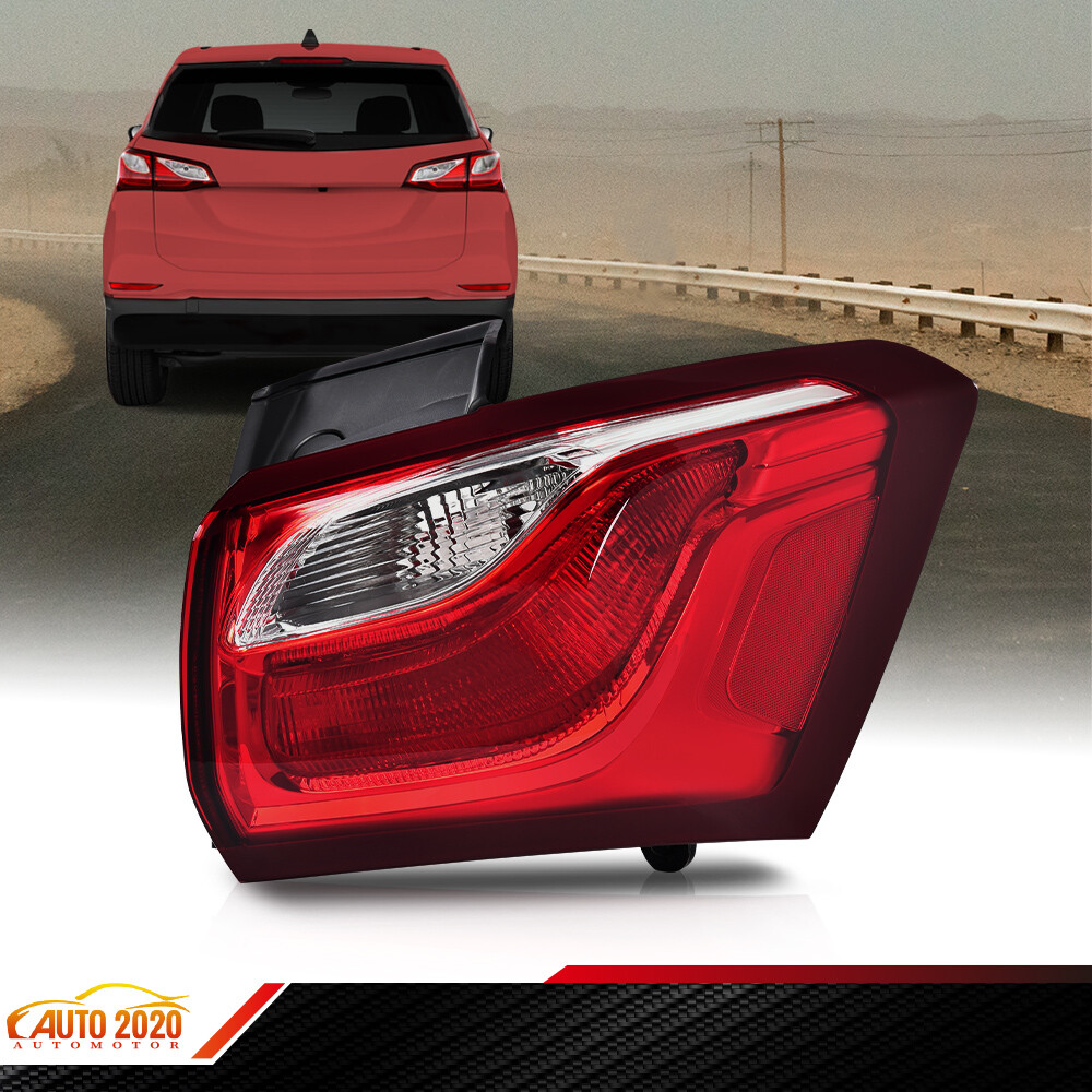 Fit For 2018-2021 Chevy Equinox Passenger Side Halogen Tail Light Assembly Outer