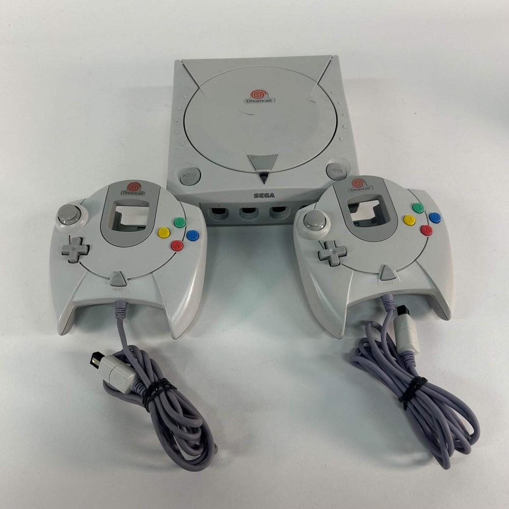 Sega Dreamcast Console Gaming System White HKT-3020