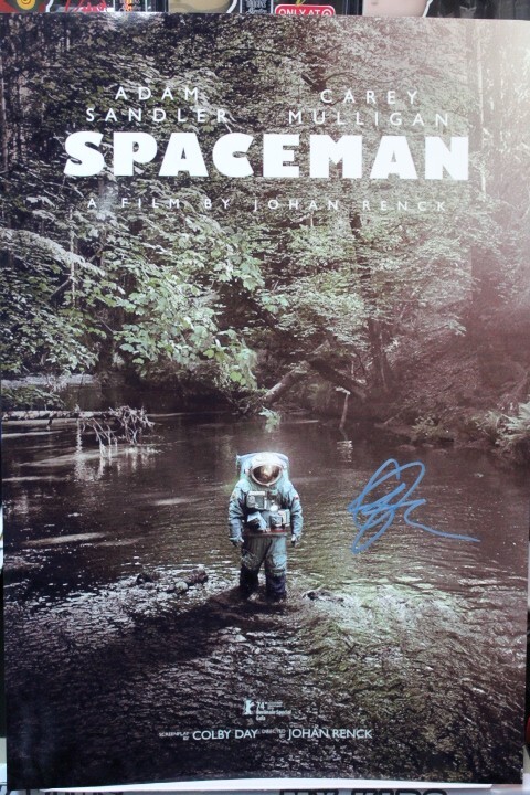 13x19 Signed Poster - Spaceman - Adam Sandler - COA