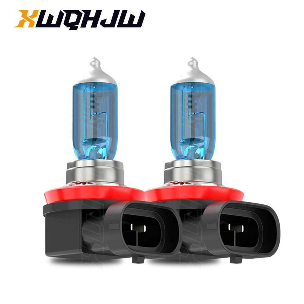 H11 Headlight Super Bright Bulbs Kit White Ultra-Nighting Lamp High/Low Beam