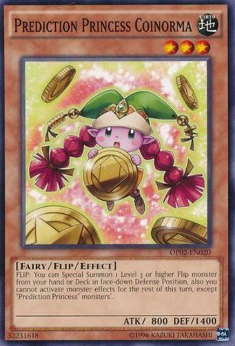 Prediction Princess Coinorma - OP02-EN020 - Common x3 - Near Mint
