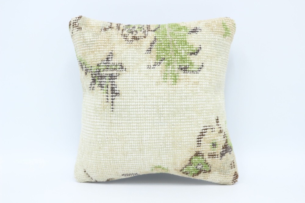 Ethnical Kilim Rug Pillow, Boho Pillow, 12