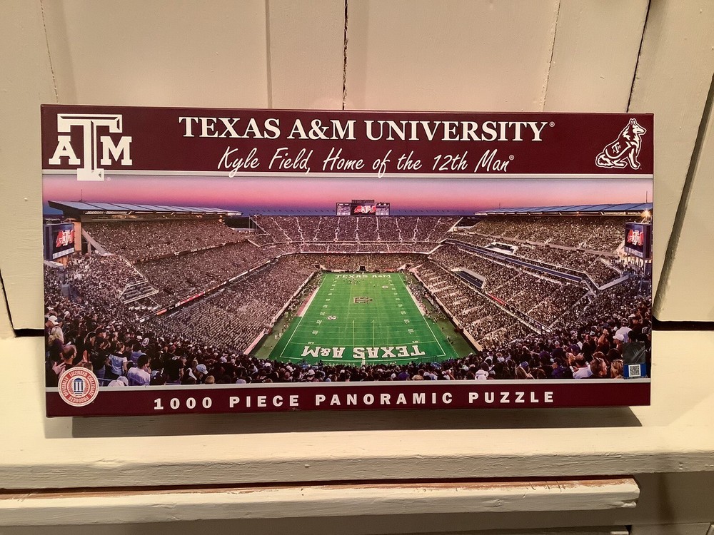 Texas A&M Aggies Kyle Field 1000-Piece NCAA Football Stadium Jigsaw Puzzle