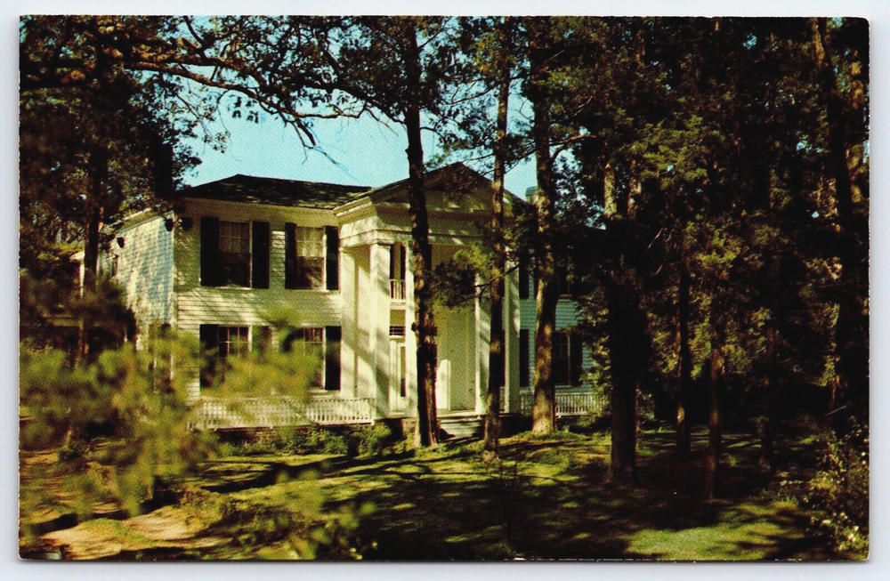 Vintage Postcard Rowan Oak Home Of William Faulkner University Of Mississippi