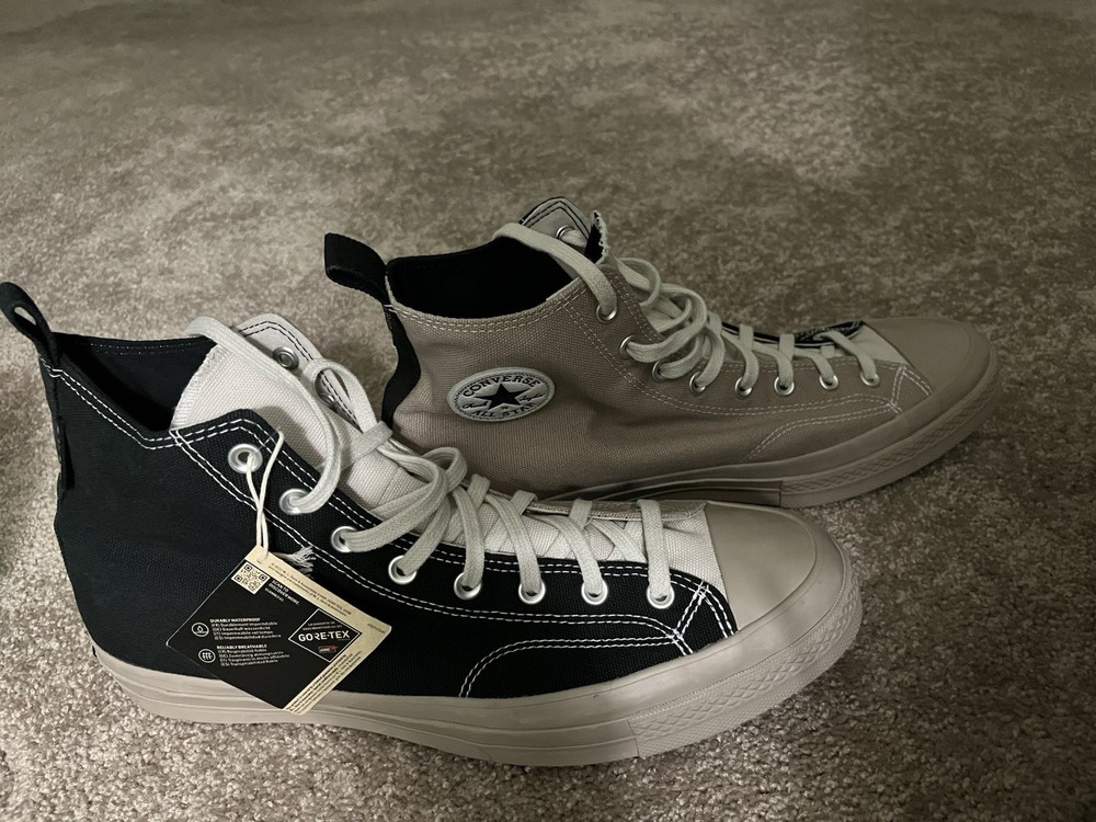 Converse Chuck 70 Gore-Tex High Top Split Wonder Stone/Black Size 13 A04471C New