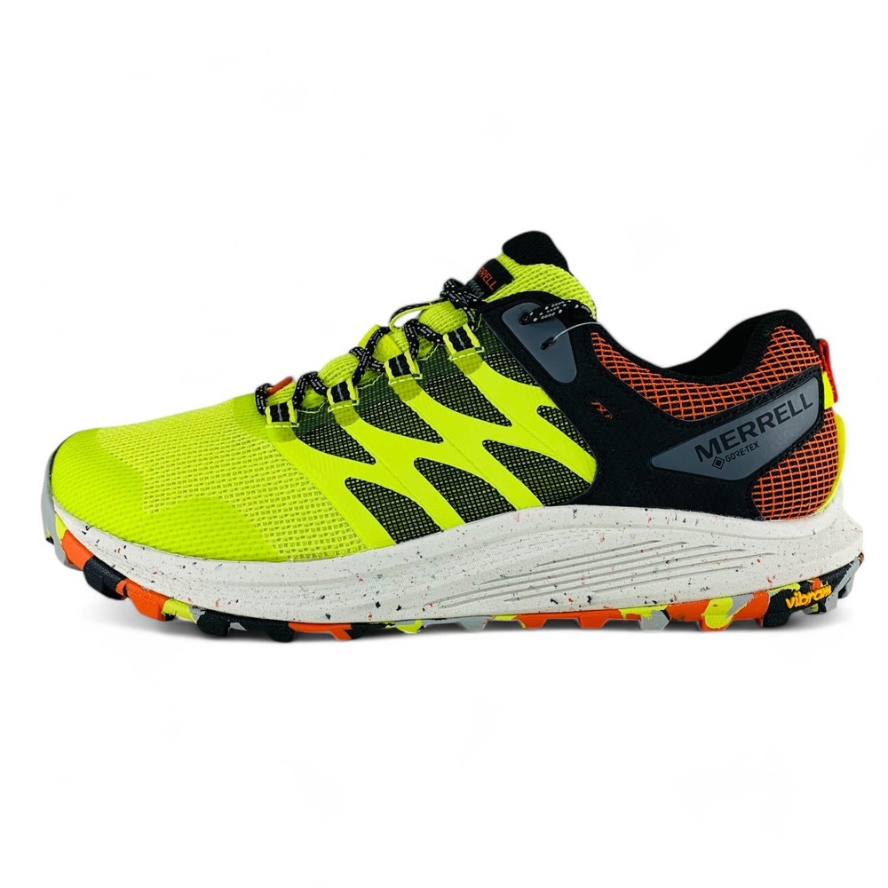 Merrell Nova 3 Gore-Tex Yellow Men's Waterproof Trail Running Shoes J067589