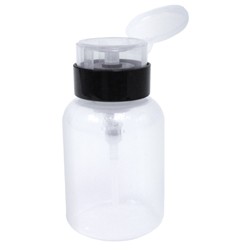 DL Pro 4 Oz. Clear Pump Dispenser Bottle - Dl-c161