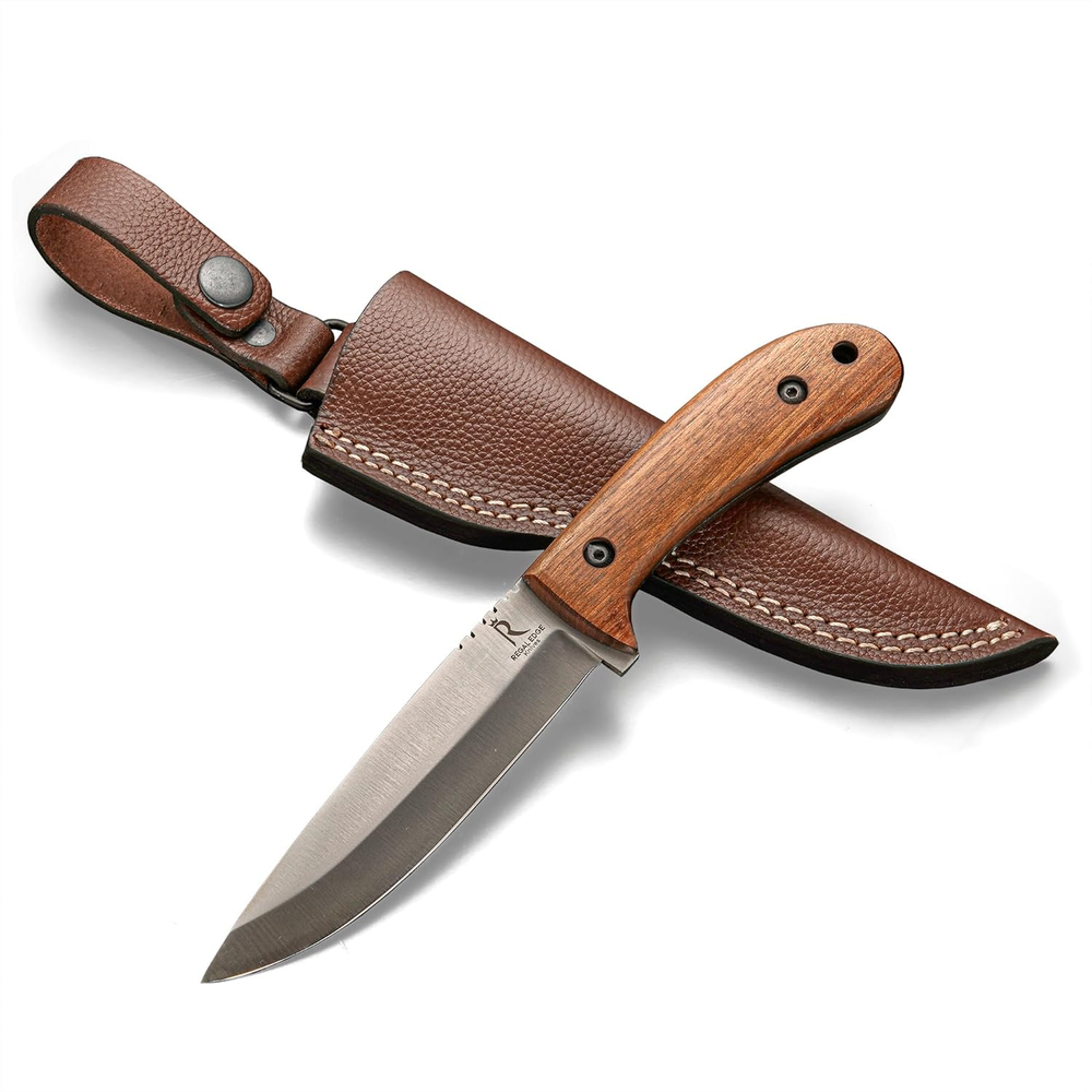 Bushcraft Survival Knife 9-Inch Full Tang High Carbon Steel Blade with Sheath