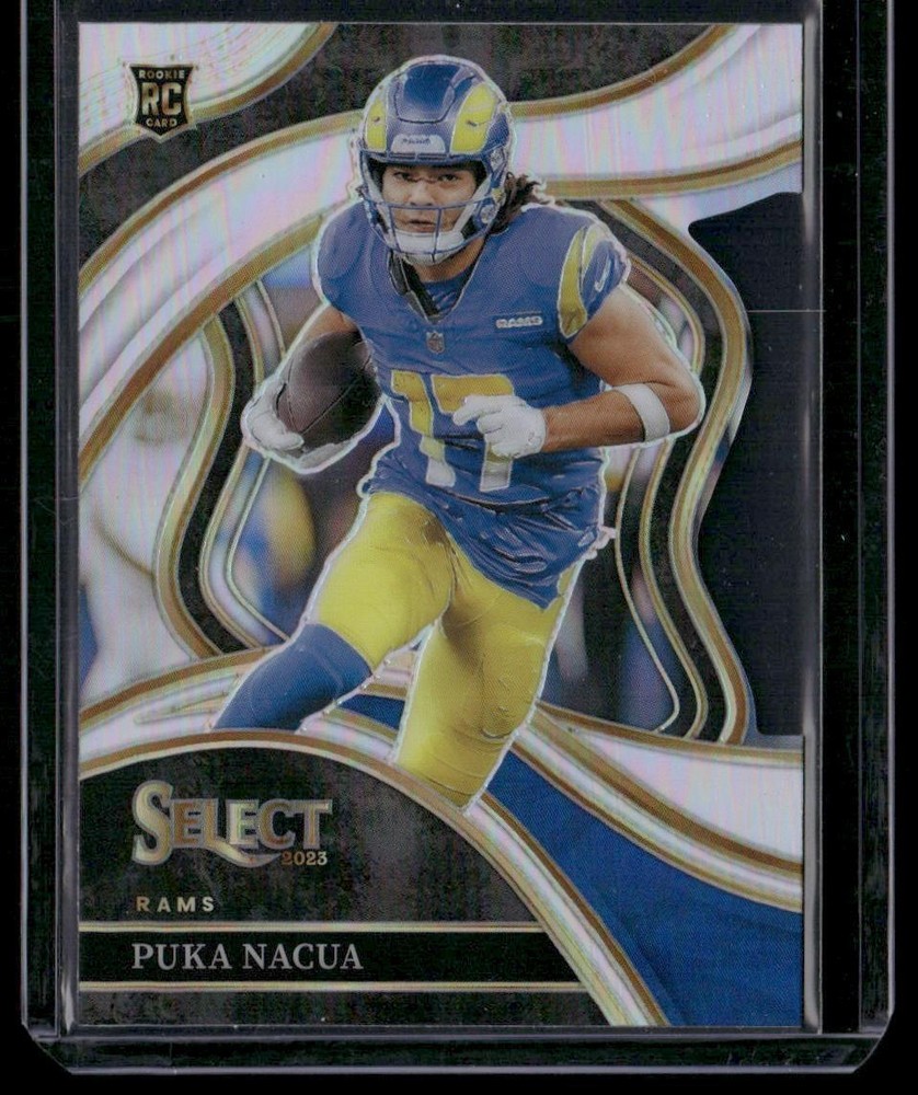 2023 Panini Select #224 Puka Nacua Silver Prizms Club Level