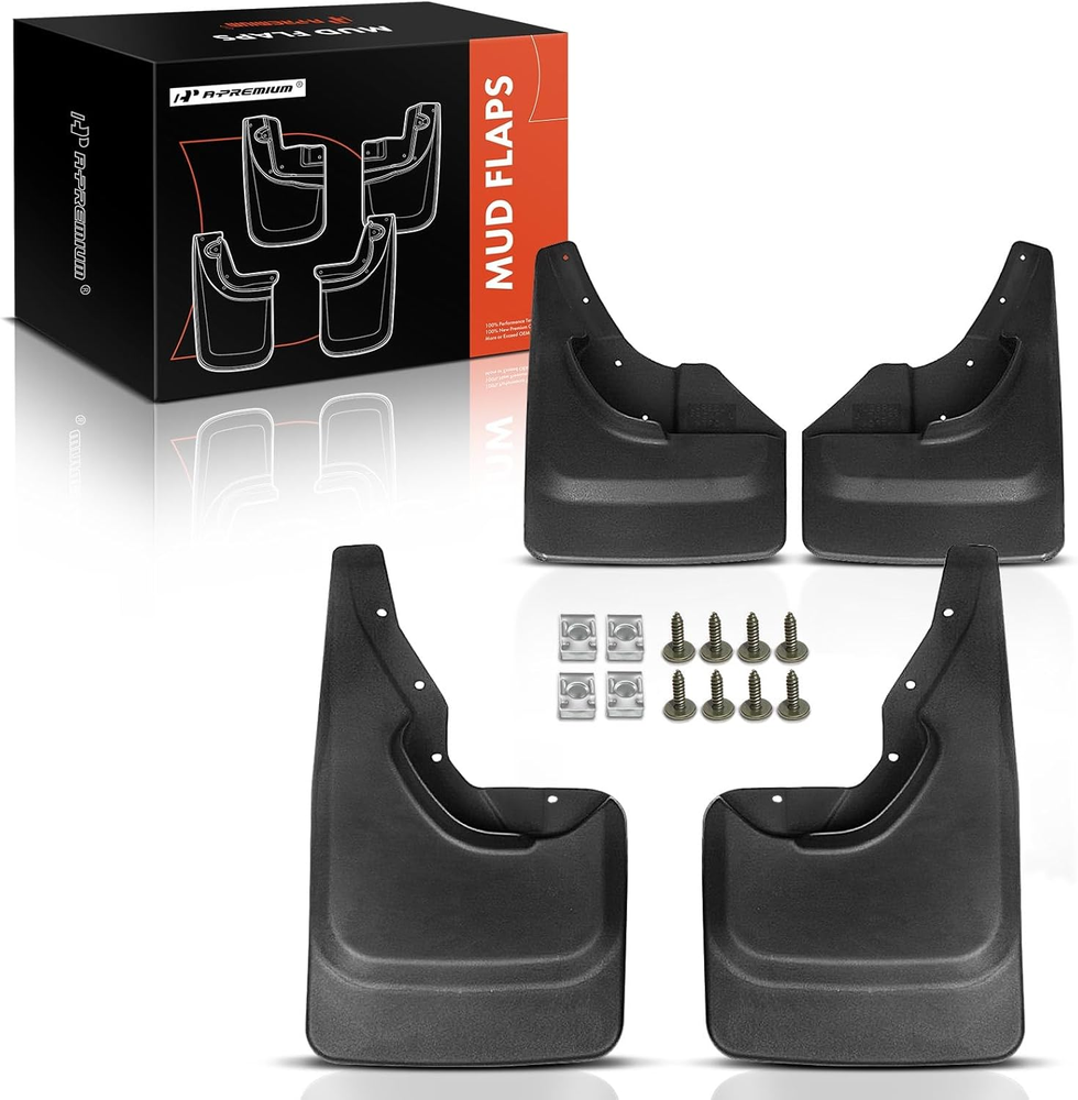 4PCS Heavy-Duty Mud Flaps for Jeep WJ Grand Cherokee Splash Guards