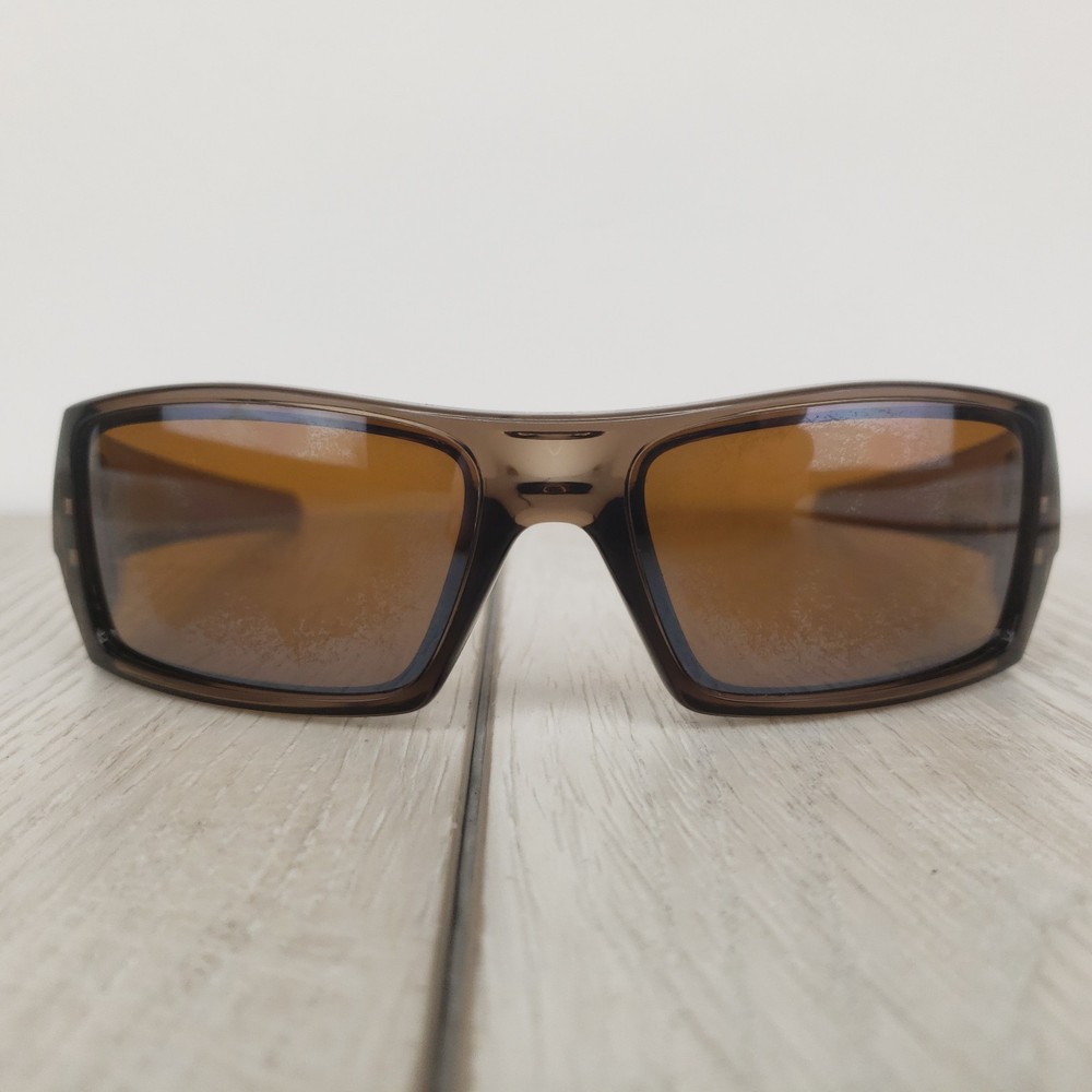 Oakley Gascan Polarized Sunglasses Smoke Brown Titanium Made in USA