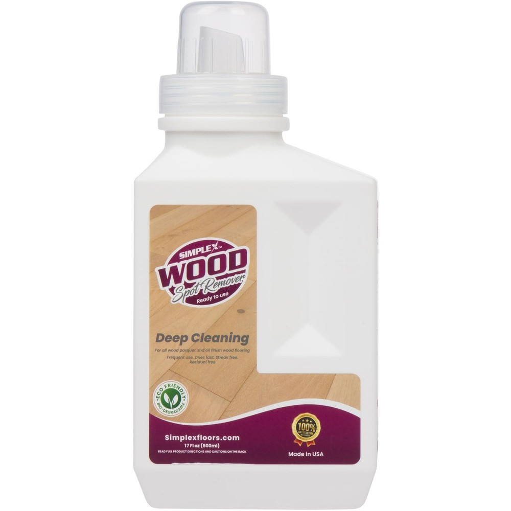 Streak Free Hardwood Floor Deep Cleaner & Spot Remover for Wood Floors