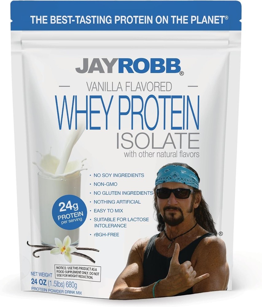 Vanilla Whey Isolate Protein Powder Low Carb Keto Vegetarian Gluten Free