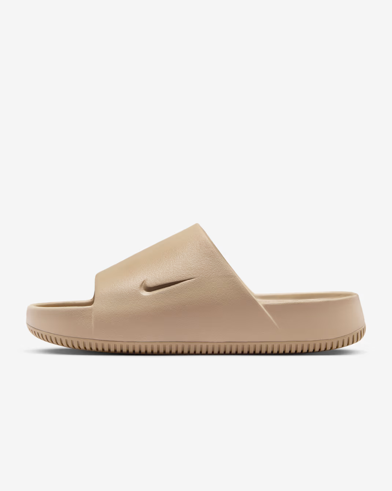 Nike Calm Slide Mens Khaki Brown Comfortable Outdoor FD4116 201