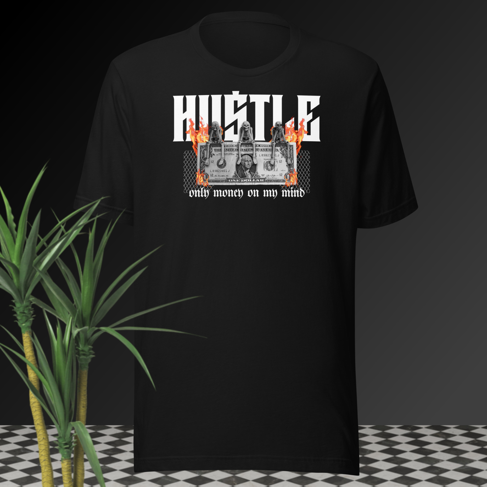 Hustle Money Hip Hop Graphic Tee Pro Club Shaka Rtp Big Tall T-Shirt