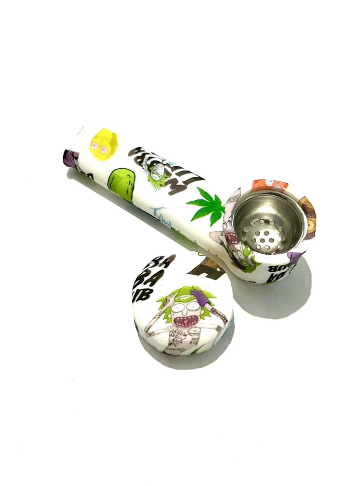 Discreet Silicone Smoking Pipe- Rubber Silicone