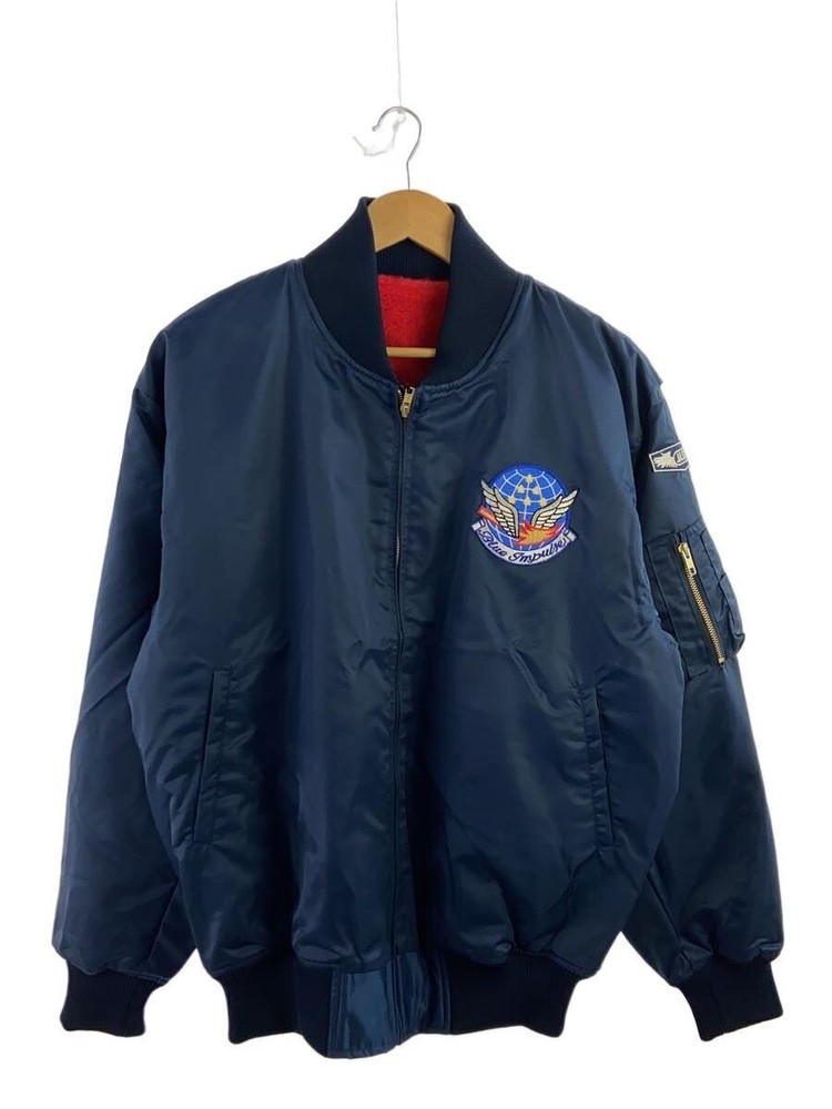 Flight Jacket/Ss/Nylon/Nvy 3389