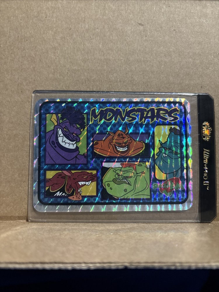 Vintage Space Jam Prism Sticker Card for Vending Machines