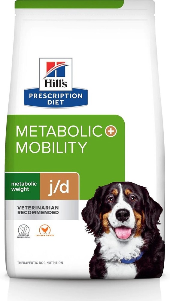 8.5 lb bag Metabolic + Mobility j/d Chicken Dry Dog Food