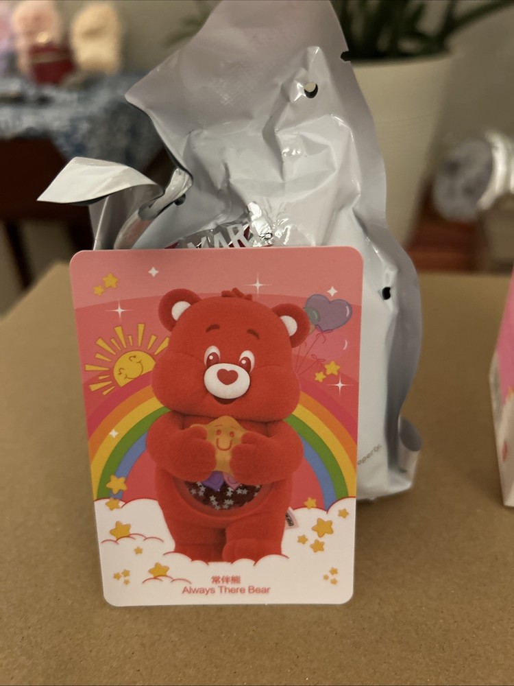 Pop Mart Colorful Hugs Care Bear Soft Vinyl Collectible Figure