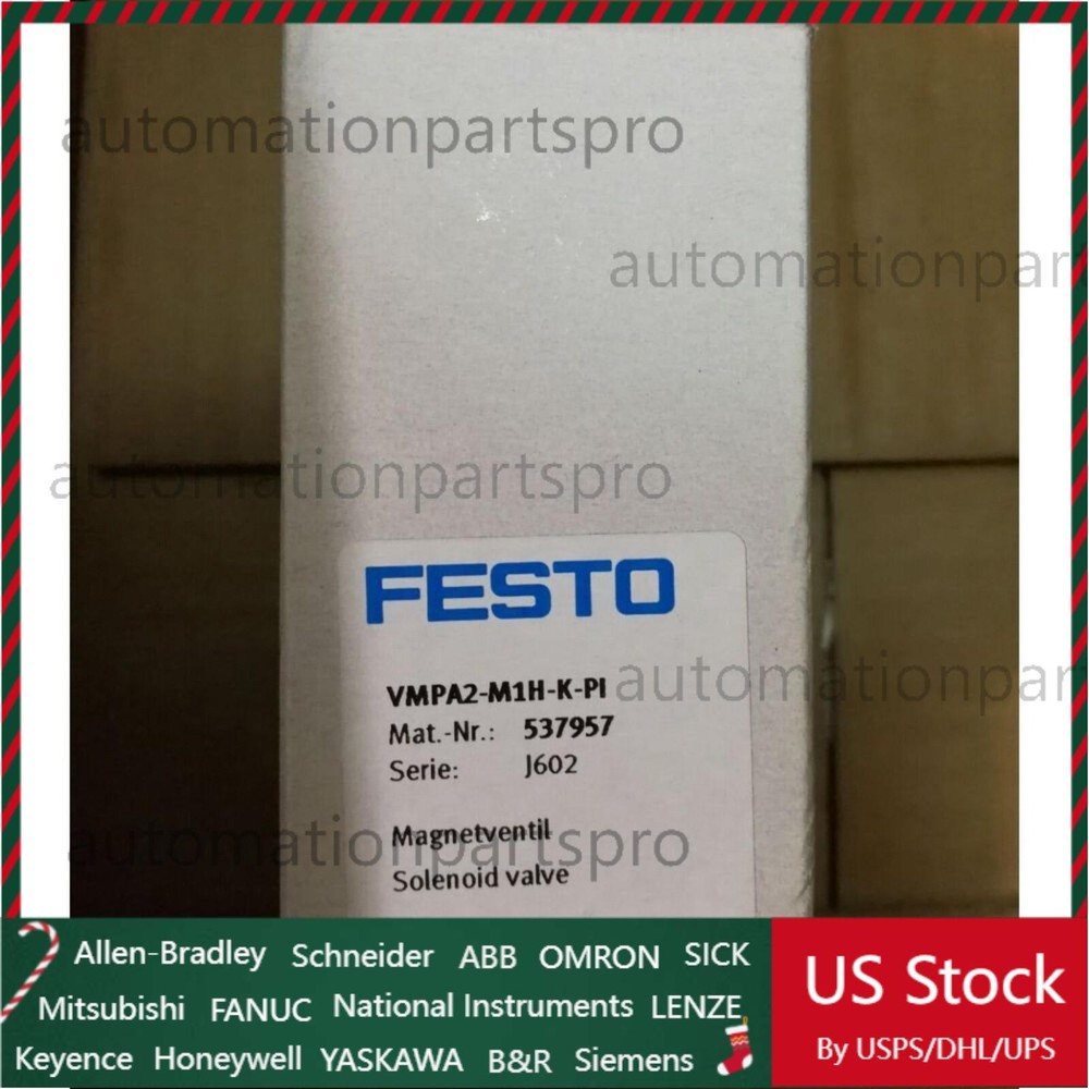 New VMPA2-M1H-K-PI Festo 537957 Solenoid valve Fast Shipping