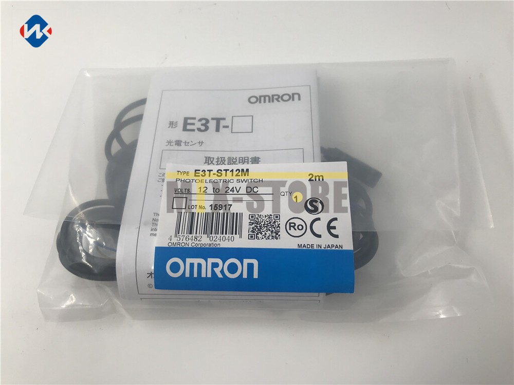 1PC  Omron Brand New photoelectric sensor E3T-ST12M E3TST12M