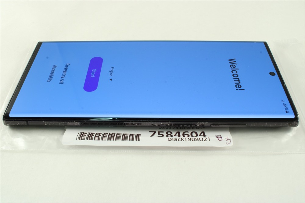 Samsung Galaxy S22 Ultra 5G 256GB Black - Unlocked AT&T T-Mobile Verizon 7584604