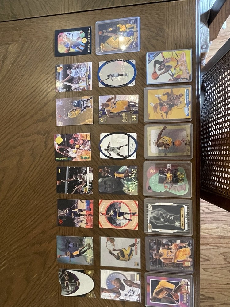 Shaquille O'Neal Card Lot (23 Cards) Growing Value 🔥🔥🔥🔥🔥