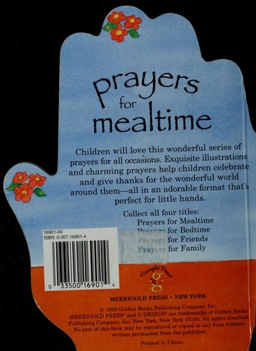 Prayers for Mealtime by , Good Book