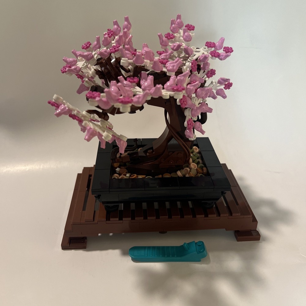 LEGO Botanicals: Bonsai Tree (10281) Assembled With Box And Manual