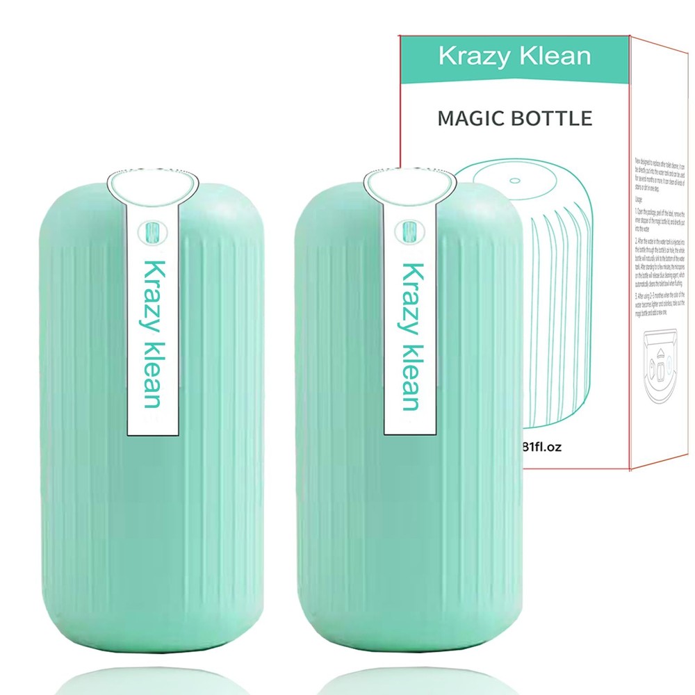 2Pcs Krazy Klean Pro Toilet Cleaner - Effortless Stain Removal